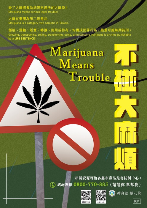 不碰大麻煩圖片